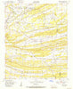 Burnville Arkansas Historical topographic map, 1:24000 scale, 7.5 X 7.5 Minute, Year 1951
