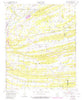 Burnville Arkansas Historical topographic map, 1:24000 scale, 7.5 X 7.5 Minute, Year 1947