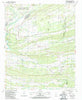 Burnville Arkansas Historical topographic map, 1:24000 scale, 7.5 X 7.5 Minute, Year 1987