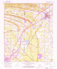 Cabot Arkansas Historical topographic map, 1:24000 scale, 7.5 X 7.5 Minute, Year 1954