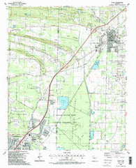 Cabot Arkansas Historical topographic map, 1:24000 scale, 7.5 X 7.5 Minute, Year 1987