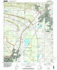 Cabot Arkansas Historical topographic map, 1:24000 scale, 7.5 X 7.5 Minute, Year 1994