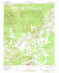 Caddo Valley Arkansas Historical topographic map, 1:24000 scale, 7.5 X 7.5 Minute, Year 1959