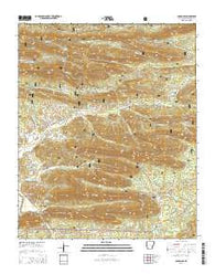 Caddo Gap Arkansas Current topographic map, 1:24000 scale, 7.5 X 7.5 Minute, Year 2014
