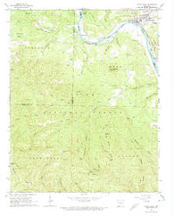 Calico Rock Arkansas Historical topographic map, 1:24000 scale, 7.5 X 7.5 Minute, Year 1964