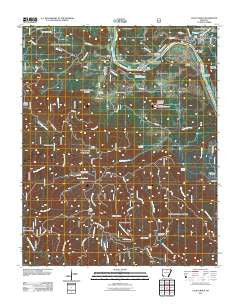 Calico Rock Arkansas Historical topographic map, 1:24000 scale, 7.5 X 7.5 Minute, Year 2011