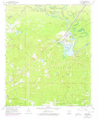 Calion Arkansas Historical topographic map, 1:24000 scale, 7.5 X 7.5 Minute, Year 1962