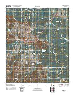 Camden Arkansas Historical topographic map, 1:24000 scale, 7.5 X 7.5 Minute, Year 2011