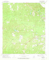 Camden SW Arkansas Historical topographic map, 1:24000 scale, 7.5 X 7.5 Minute, Year 1971