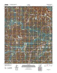 Camden SW Arkansas Historical topographic map, 1:24000 scale, 7.5 X 7.5 Minute, Year 2011