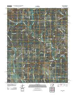 Camp Arkansas Historical topographic map, 1:24000 scale, 7.5 X 7.5 Minute, Year 2011