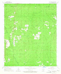 Cane Creek Arkansas Historical topographic map, 1:24000 scale, 7.5 X 7.5 Minute, Year 1964