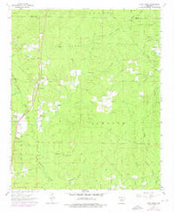 Cane Creek Arkansas Historical topographic map, 1:24000 scale, 7.5 X 7.5 Minute, Year 1964
