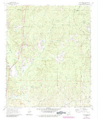 Cane Creek Arkansas Historical topographic map, 1:24000 scale, 7.5 X 7.5 Minute, Year 1964