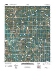 Cane Creek Arkansas Historical topographic map, 1:24000 scale, 7.5 X 7.5 Minute, Year 2011