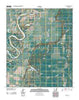 Canfield Arkansas Historical topographic map, 1:24000 scale, 7.5 X 7.5 Minute, Year 2011