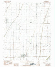 Caraway Arkansas Historical topographic map, 1:24000 scale, 7.5 X 7.5 Minute, Year 1983