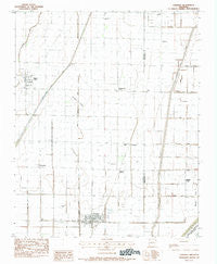 Caraway Arkansas Historical topographic map, 1:24000 scale, 7.5 X 7.5 Minute, Year 1983