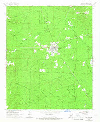 Carthage Arkansas Historical topographic map, 1:24000 scale, 7.5 X 7.5 Minute, Year 1965