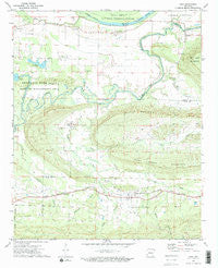 Casa Arkansas Historical topographic map, 1:24000 scale, 7.5 X 7.5 Minute, Year 1972