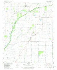 Cash Arkansas Historical topographic map, 1:24000 scale, 7.5 X 7.5 Minute, Year 1980