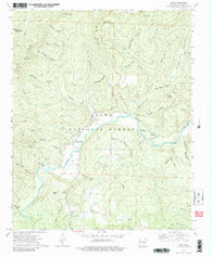 Cass Arkansas Historical topographic map, 1:24000 scale, 7.5 X 7.5 Minute, Year 1973