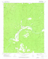 Cass Arkansas Historical topographic map, 1:24000 scale, 7.5 X 7.5 Minute, Year 1973