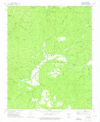Cass Arkansas Historical topographic map, 1:24000 scale, 7.5 X 7.5 Minute, Year 1973
