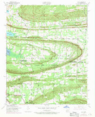 Cato Arkansas Historical topographic map, 1:24000 scale, 7.5 X 7.5 Minute, Year 1953
