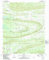 Cato Arkansas Historical topographic map, 1:24000 scale, 7.5 X 7.5 Minute, Year 1987
