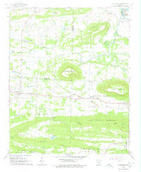 Caulksville Arkansas Historical topographic map, 1:24000 scale, 7.5 X 7.5 Minute, Year 1966