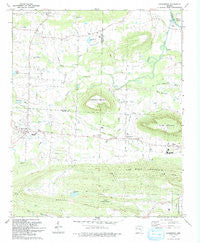 Caulksville Arkansas Historical topographic map, 1:24000 scale, 7.5 X 7.5 Minute, Year 1993