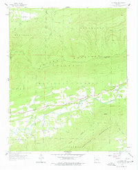 Cauthron Arkansas Historical topographic map, 1:24000 scale, 7.5 X 7.5 Minute, Year 1958