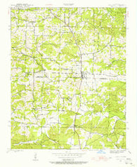 Cave City Arkansas Historical topographic map, 1:24000 scale, 7.5 X 7.5 Minute, Year 1943