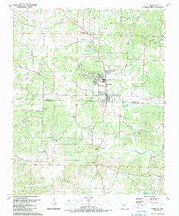 Cave City Arkansas Historical topographic map, 1:24000 scale, 7.5 X 7.5 Minute, Year 1989
