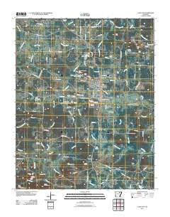 Cave City Arkansas Historical topographic map, 1:24000 scale, 7.5 X 7.5 Minute, Year 2011