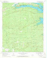 Center Point NE Arkansas Historical topographic map, 1:24000 scale, 7.5 X 7.5 Minute, Year 1970