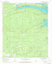 Center Point NE Arkansas Historical topographic map, 1:24000 scale, 7.5 X 7.5 Minute, Year 1970