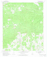 Center Point Arkansas Historical topographic map, 1:24000 scale, 7.5 X 7.5 Minute, Year 1970