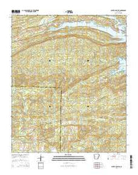 Center Point NE Arkansas Current topographic map, 1:24000 scale, 7.5 X 7.5 Minute, Year 2014