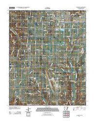 Centerton Arkansas Historical topographic map, 1:24000 scale, 7.5 X 7.5 Minute, Year 2011