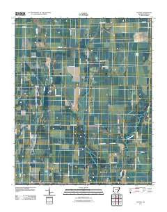 Central Arkansas Historical topographic map, 1:24000 scale, 7.5 X 7.5 Minute, Year 2011