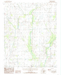 Central Arkansas Historical topographic map, 1:24000 scale, 7.5 X 7.5 Minute, Year 1984