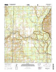 Cerrogordo Arkansas Current topographic map, 1:24000 scale, 7.5 X 7.5 Minute, Year 2014