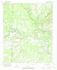 Cerrogordo Arkansas Historical topographic map, 1:24000 scale, 7.5 X 7.5 Minute, Year 1951