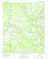 Cerrogordo Arkansas Historical topographic map, 1:24000 scale, 7.5 X 7.5 Minute, Year 1951