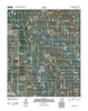 Chambersville Arkansas Historical topographic map, 1:24000 scale, 7.5 X 7.5 Minute, Year 2011