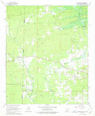 Chapel Hill Arkansas Historical topographic map, 1:24000 scale, 7.5 X 7.5 Minute, Year 1965