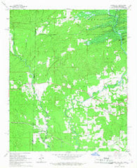 Chapel Hill Arkansas Historical topographic map, 1:24000 scale, 7.5 X 7.5 Minute, Year 1965