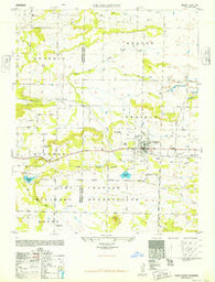 Charleston Arkansas Historical topographic map, 1:24000 scale, 7.5 X 7.5 Minute, Year 1948
